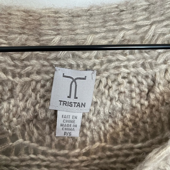 Tristan Cozy Knit Sweater dress in Taupe size small - Picture 5 of 5